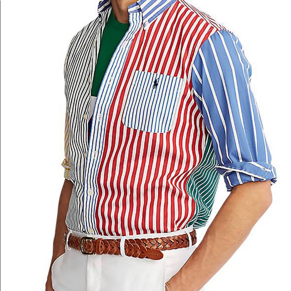 Polo Ralph Lauren Poplin Fun Shirt NWT